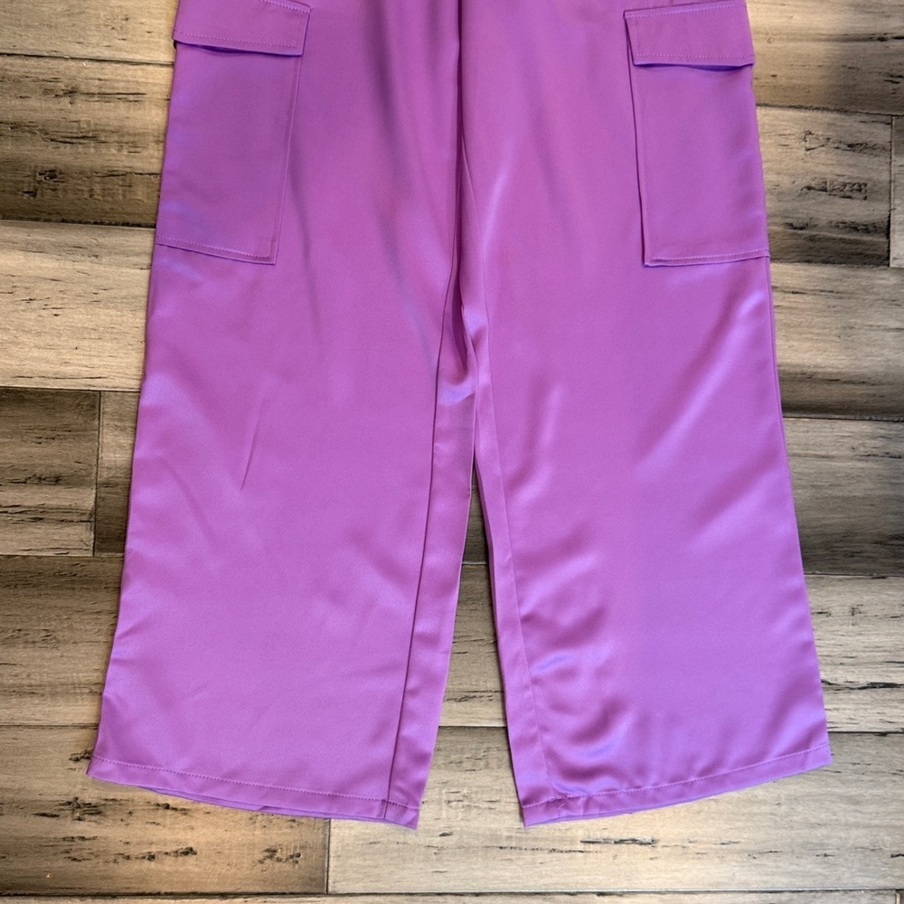 Haute Monde Violet Trousers - Picture 8 of 8